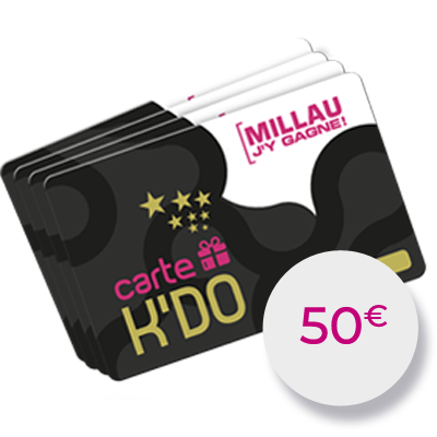 Carte Kdo 50 €