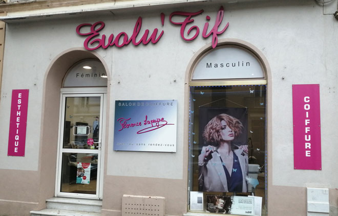 salon de coiffure Evolu'tif Millau